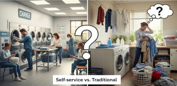 Lavanderia self service vs lavanderia tradicional: qual escolher?